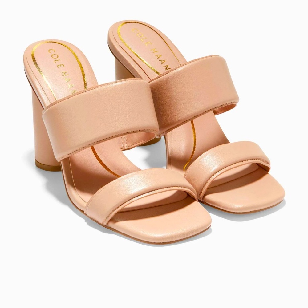 COLE HAAN Beige Reina Hill Slide Sandal size 9.5 NWOB